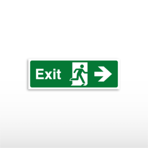 EXIT ARROW RIGHT