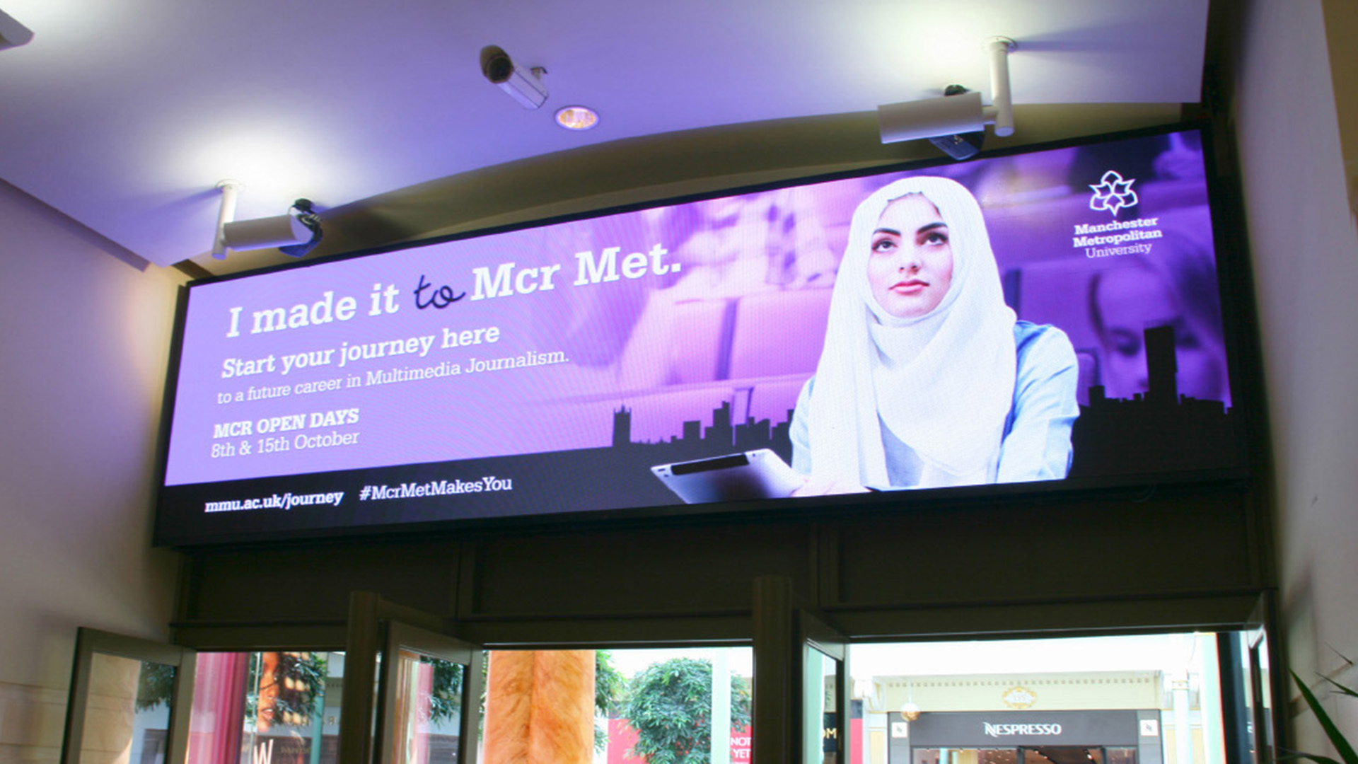 Trafford Centre Bulkhead LED Screen